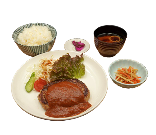 ハンバーグ定食