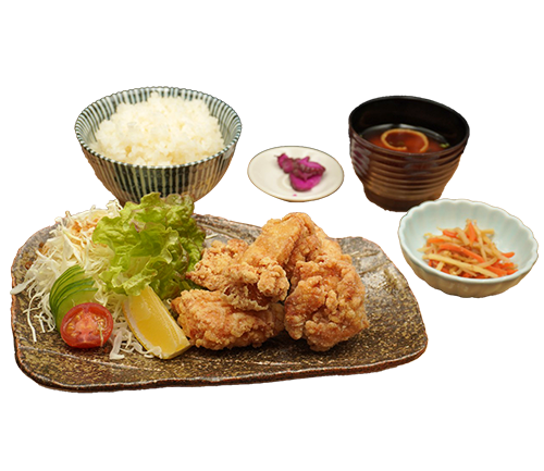 塩からあげ定食