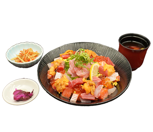 ウニ海鮮ちらし丼